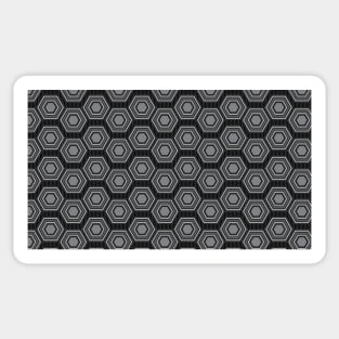 Simple Hexagon Pattern Sticker